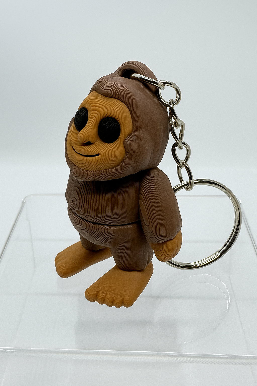 Articulated Big Foot Keychain