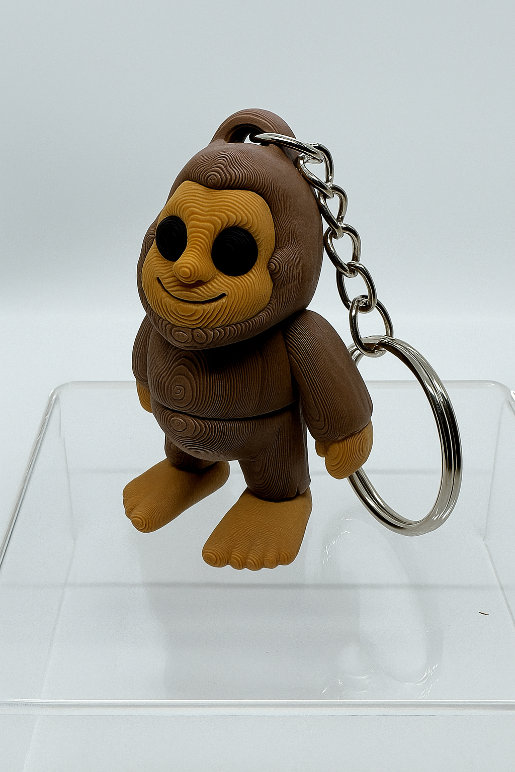 Articulated Big Foot Keychain