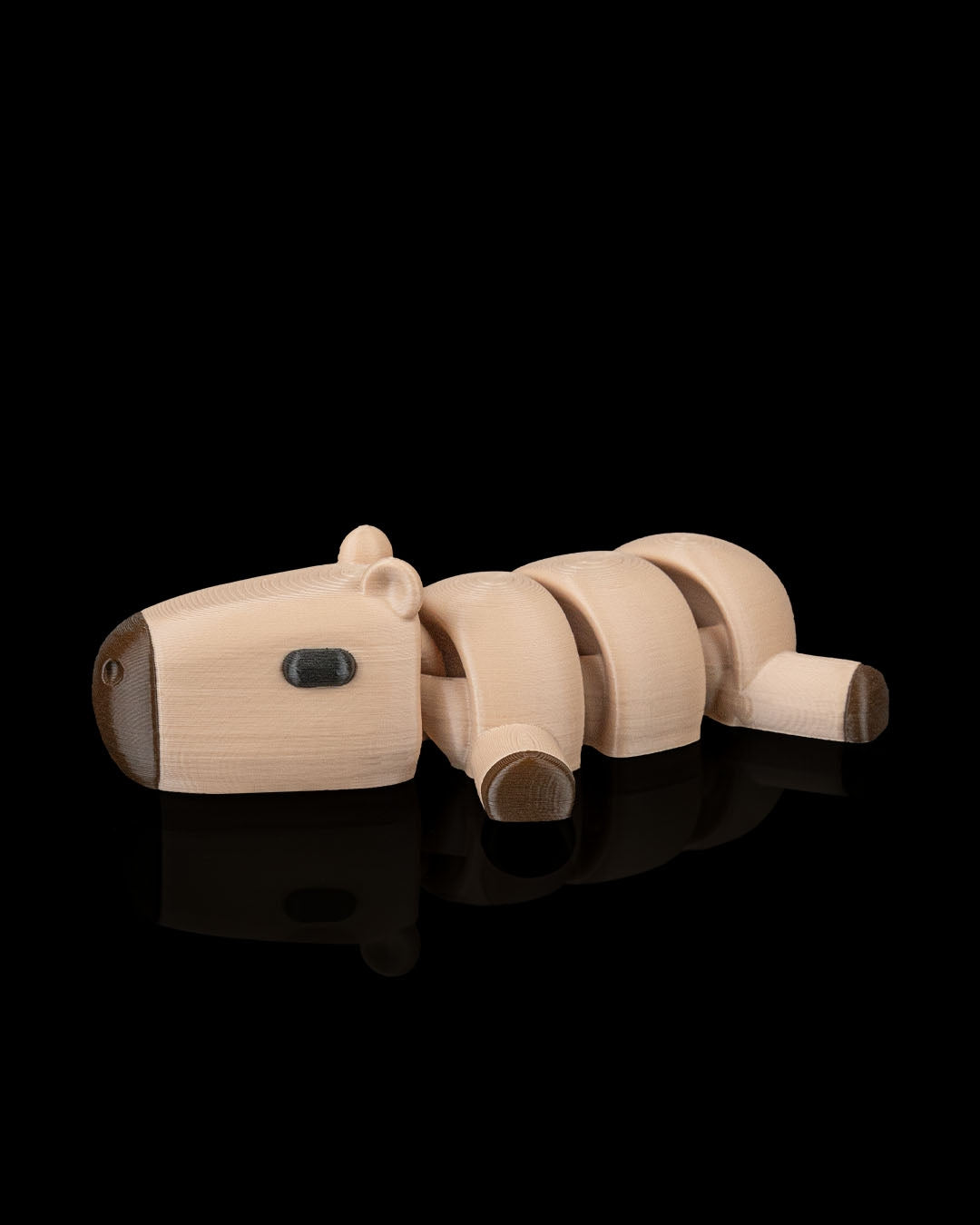 Cute Capybara Figurine – 3D Printed Animal Desk Toy/Collectible | Adorable Capybara Home Décor/Unique Gift for Animal Lovers