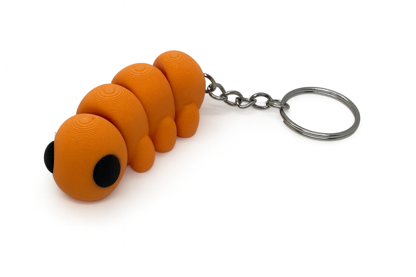 Articulated Caterpillar Keychain