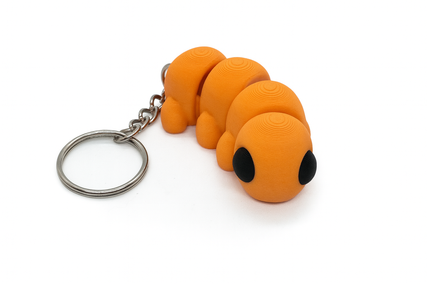 Articulated Caterpillar Keychain