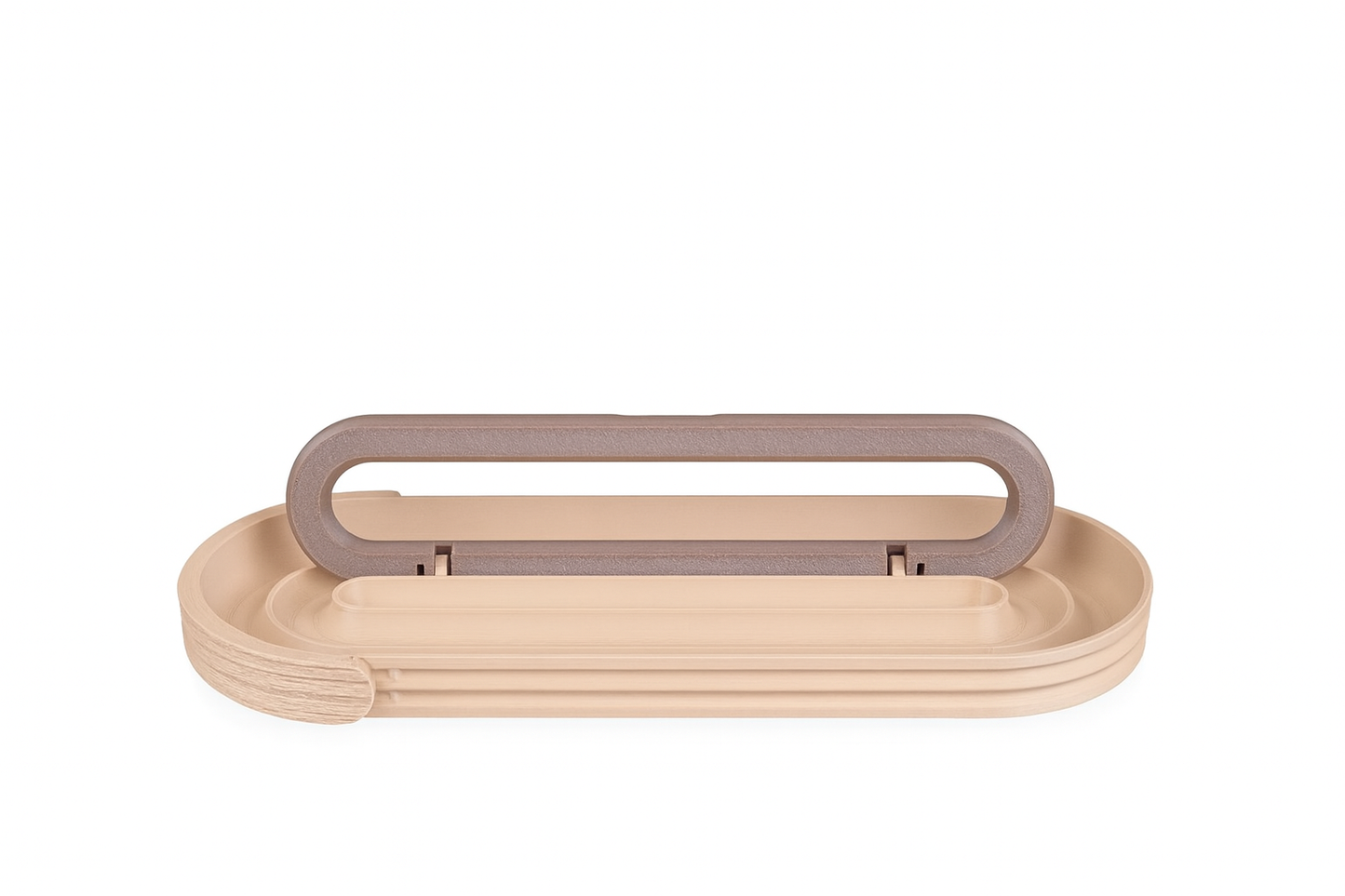 Natural Timber Desk Organizer Kit | Minimalist Modular Tray with Phone Stand and Storage | Modern Home Office Accessories