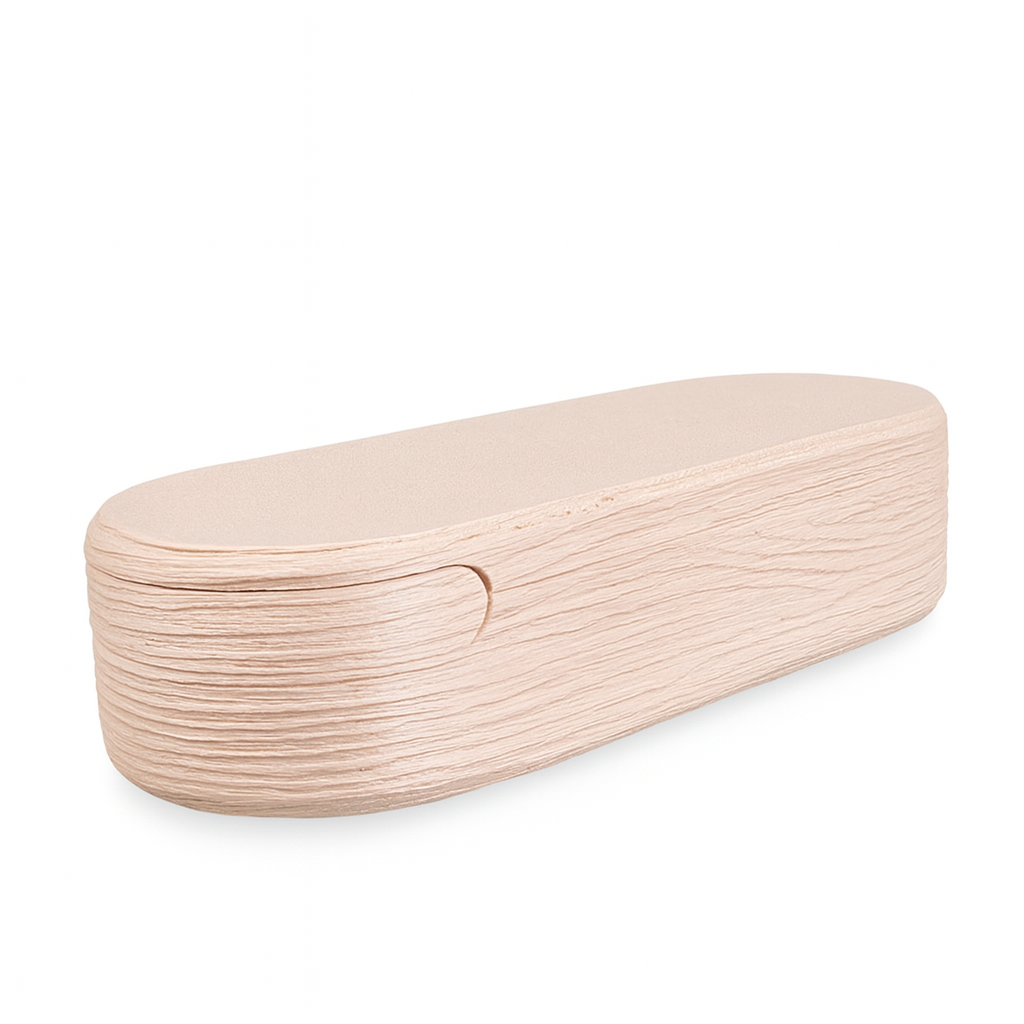 Natural Timber Desk Organizer Kit | Minimalist Modular Tray with Phone Stand and Storage | Modern Home Office Accessories