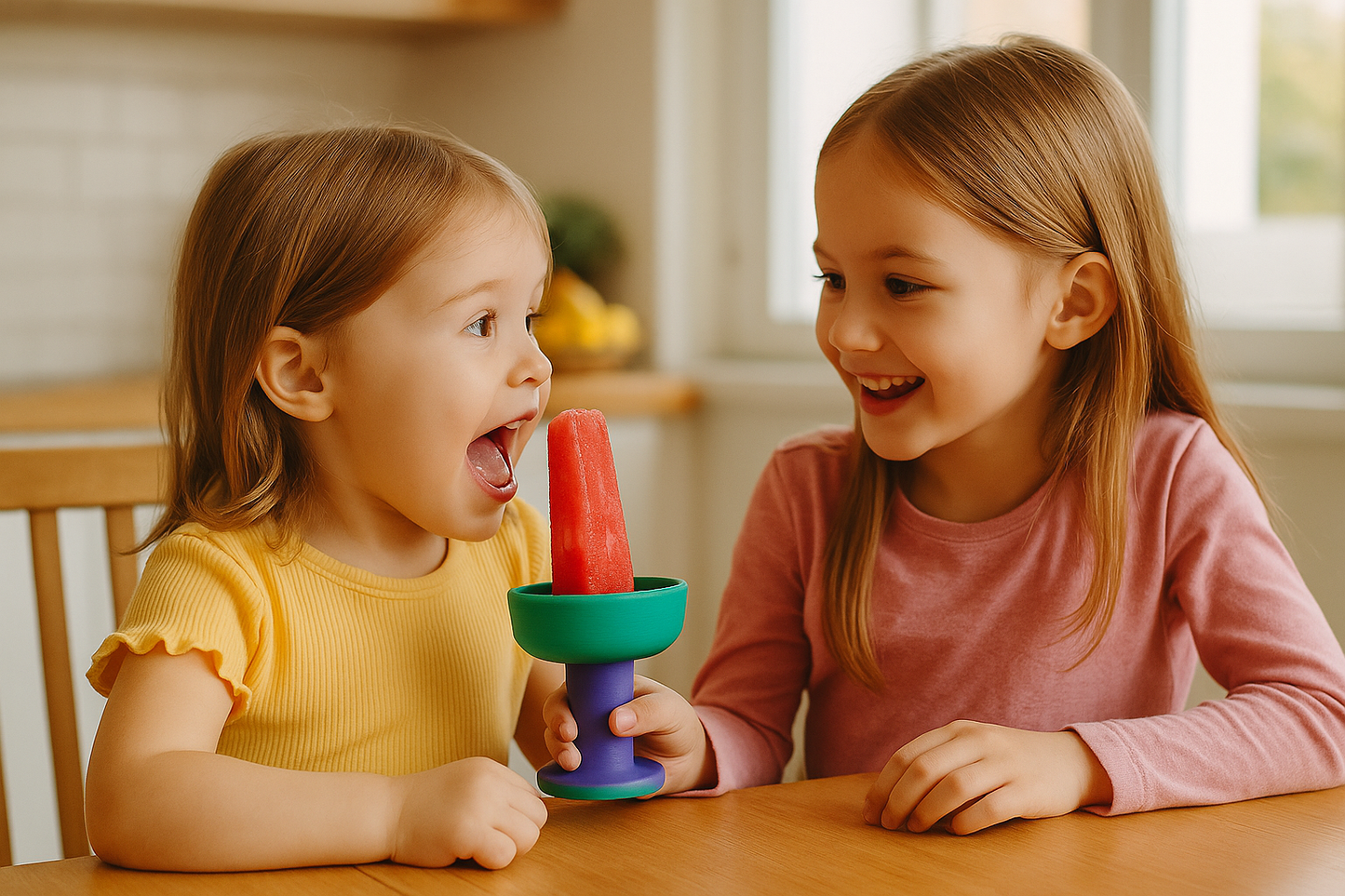 Popsicle Holder for Kids – Drip-Free, Easy-to-Hold Design