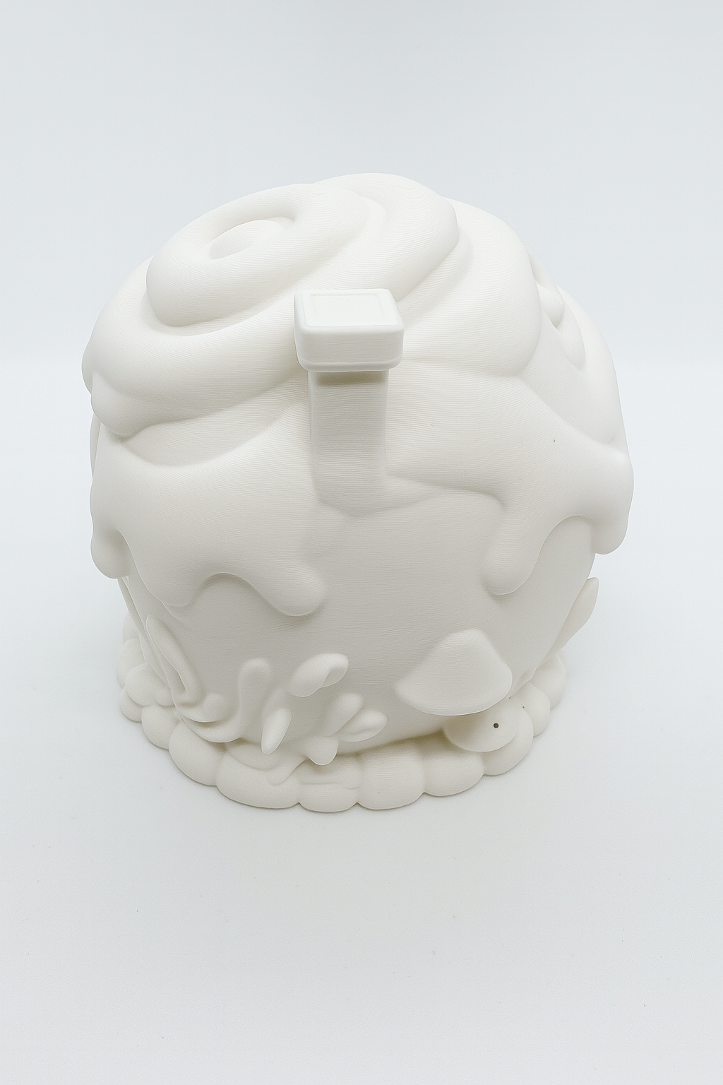 Paintable 3D Printed Cinnamon Bun House – DIY Fairy Tale Decor for Kids & Adults