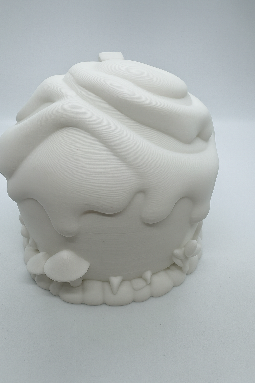 Paintable 3D Printed Cinnamon Bun House – DIY Fairy Tale Decor for Kids & Adults
