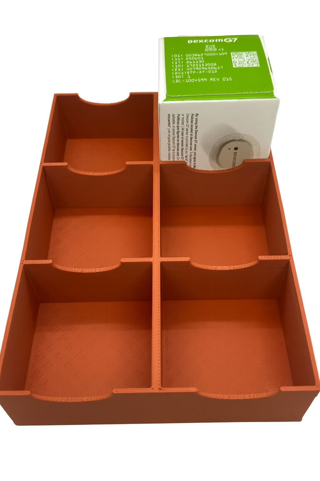 Dexcom Organizer Tray – 6-Box Storage Solution for CGM Supplies