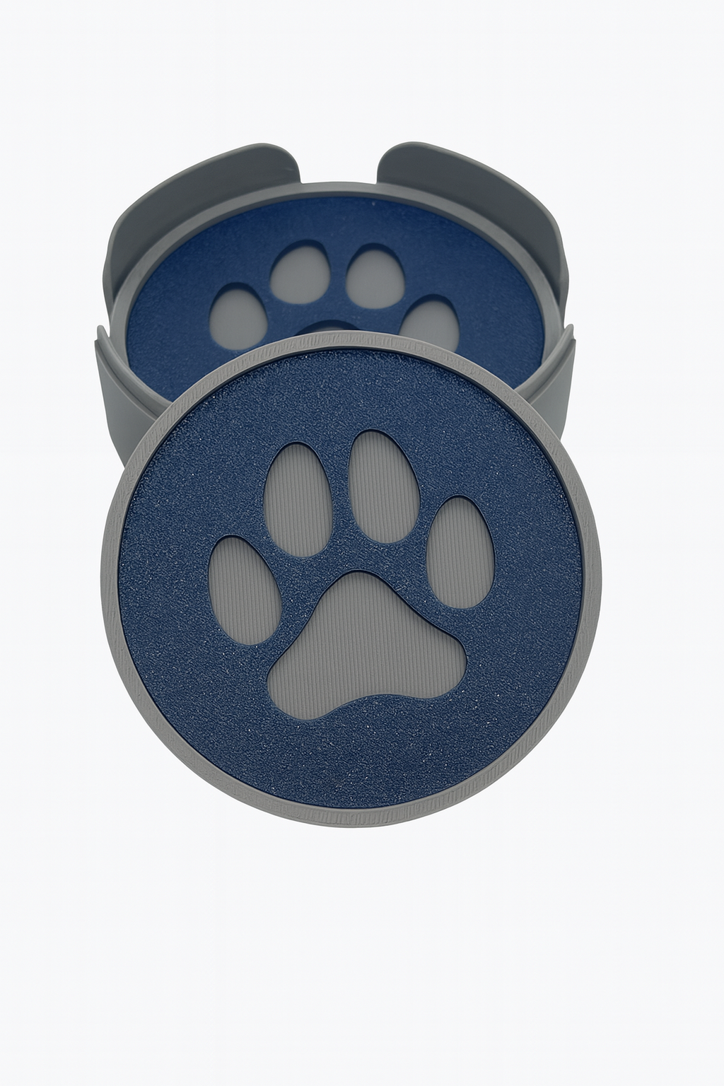 Pawfect Coasters – Bold Paw Print Drink Coaster Set for Pet Lovers