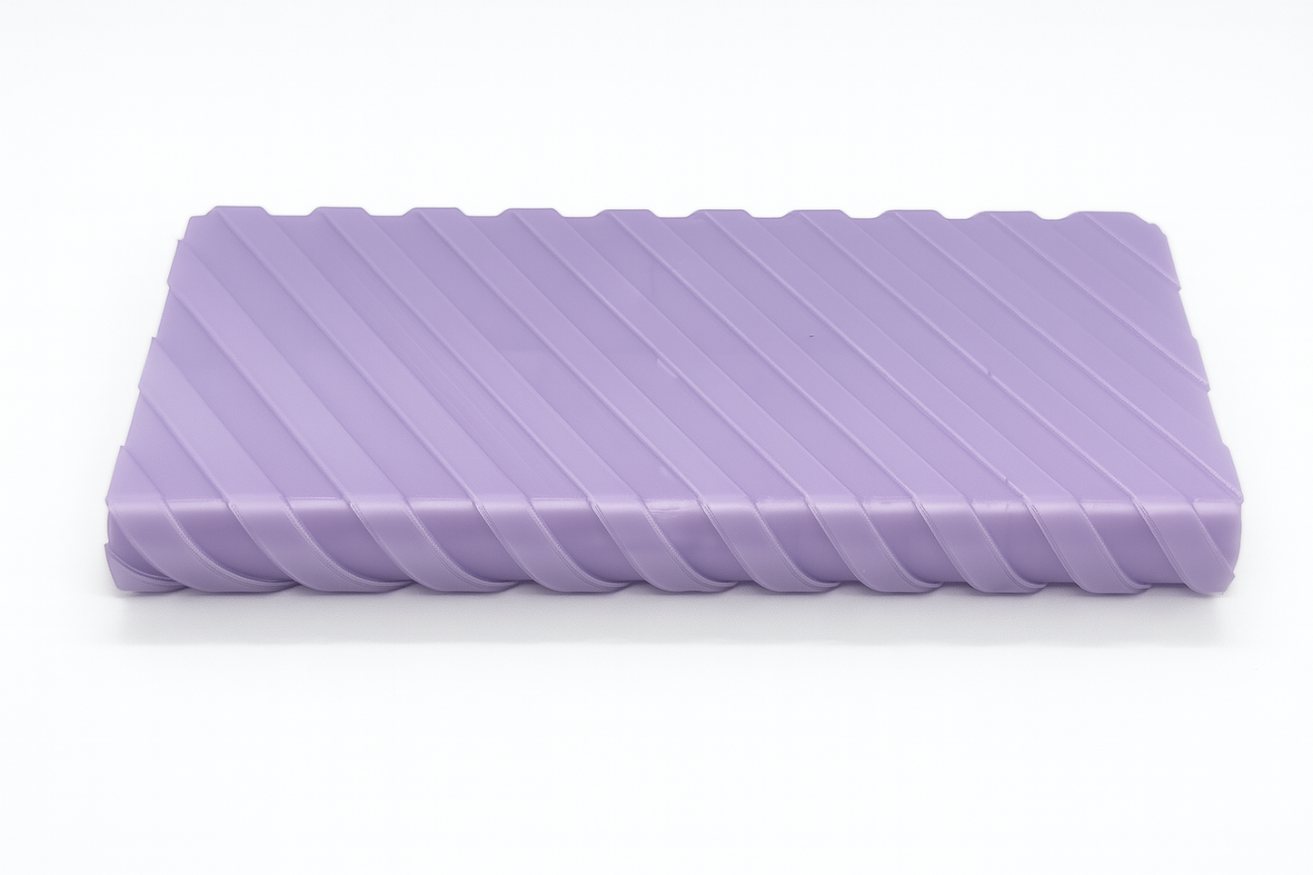 Ridge Texture Duo 3D Printed Pill Case