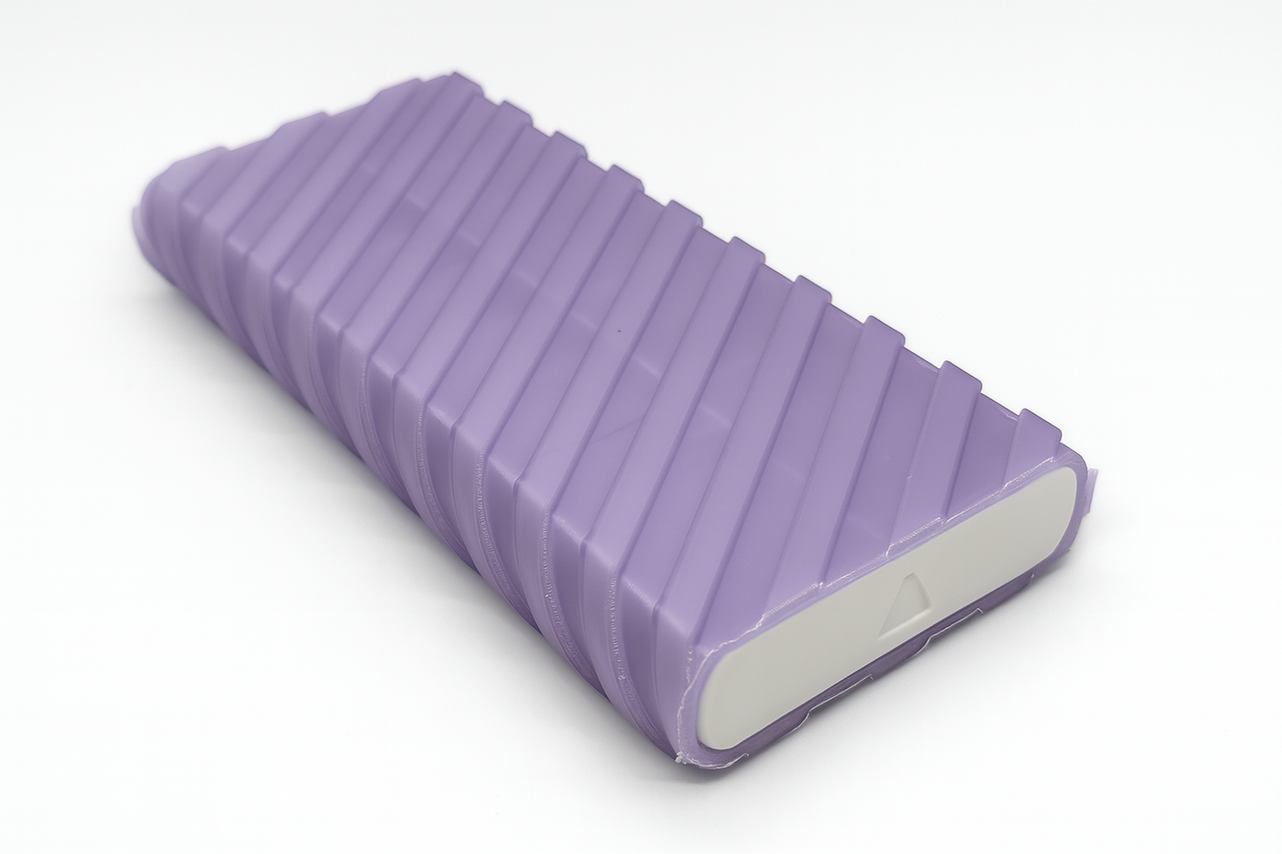 Ridge Texture Duo 3D Printed Pill Case