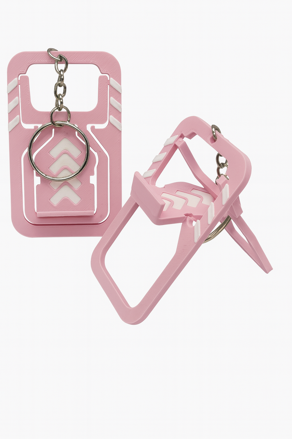 Compact Folding Phone Stand Keychain – Portable and Durable
