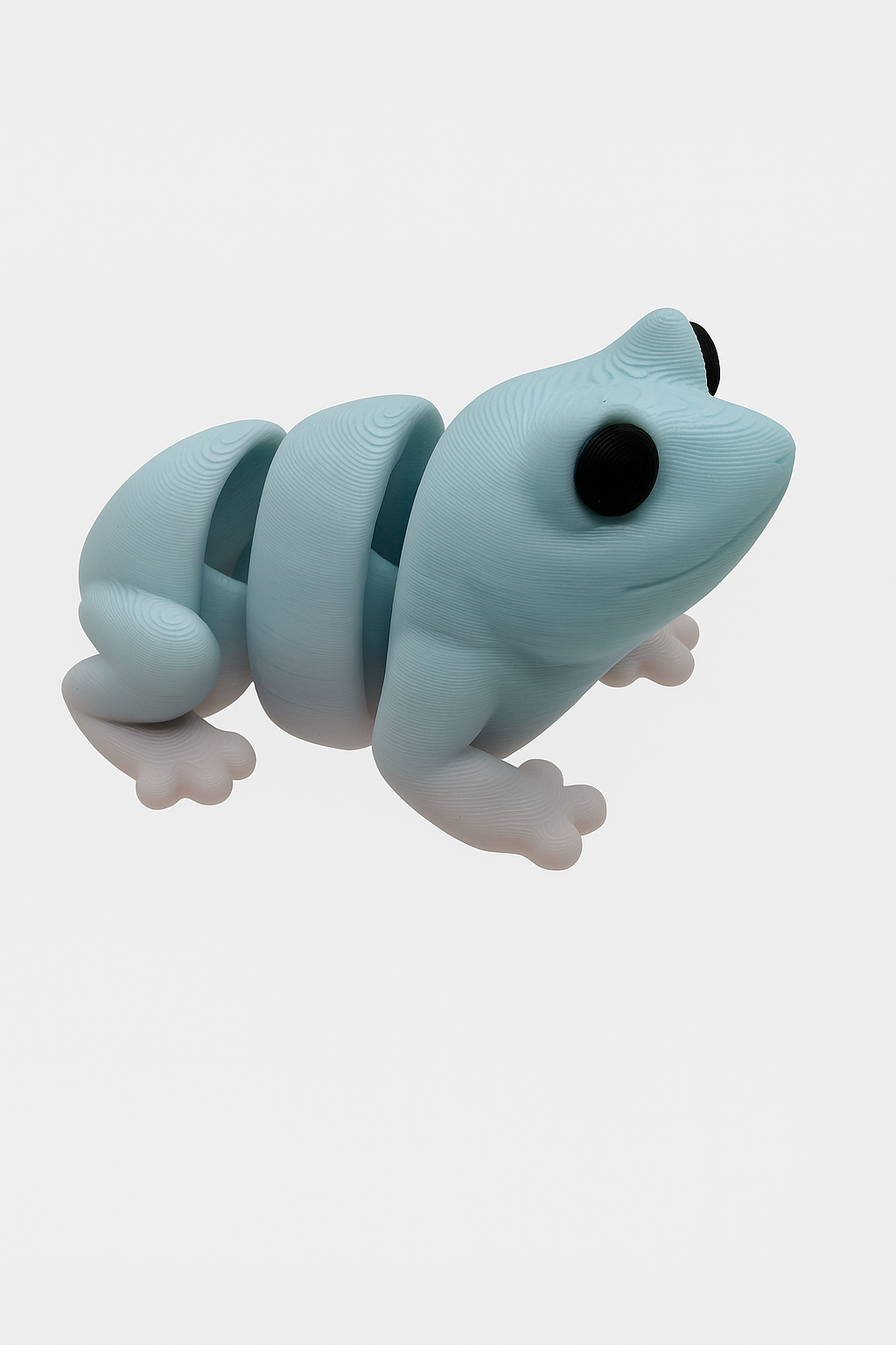 Articulated Plush Frog Toy: Flexible Jointed Collectible