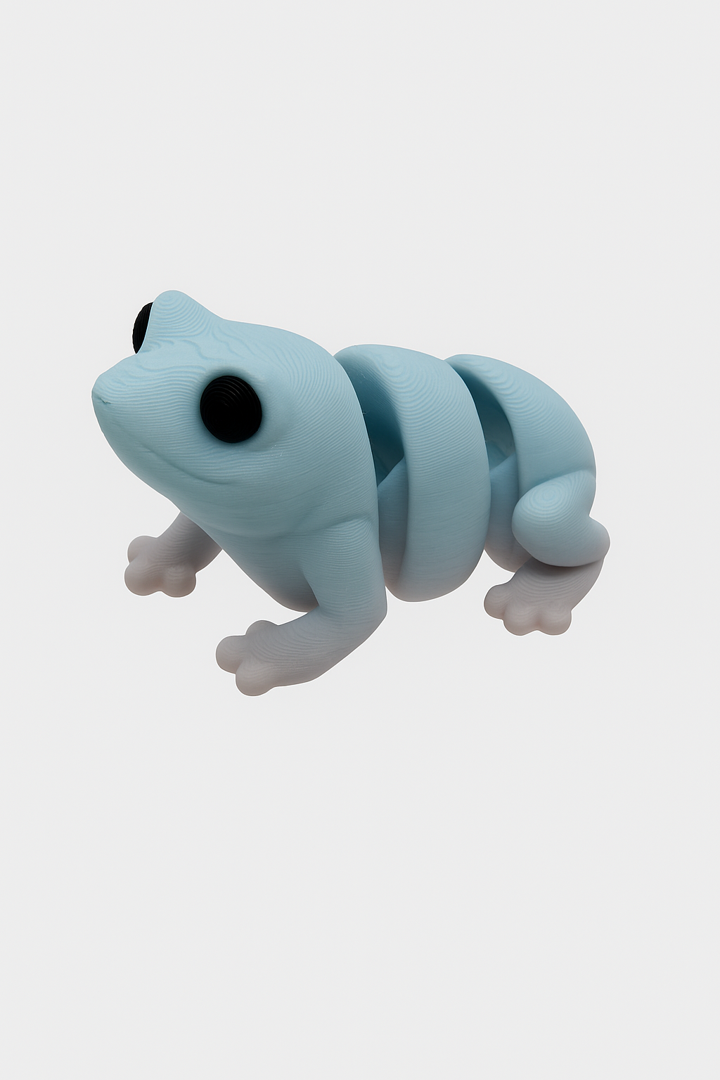 Articulated Plush Frog Toy: Flexible Jointed Collectible