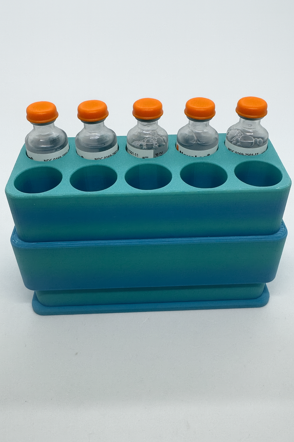 Insulin Vial Organizer – 3D Printed Fridge Storage Rack