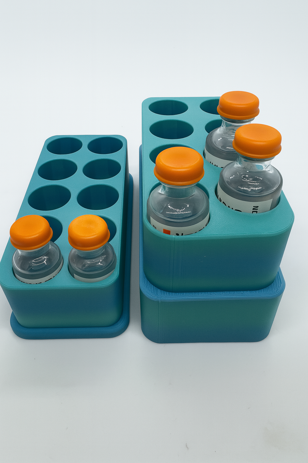 Insulin Vial Organizer – 3D Printed Fridge Storage Rack
