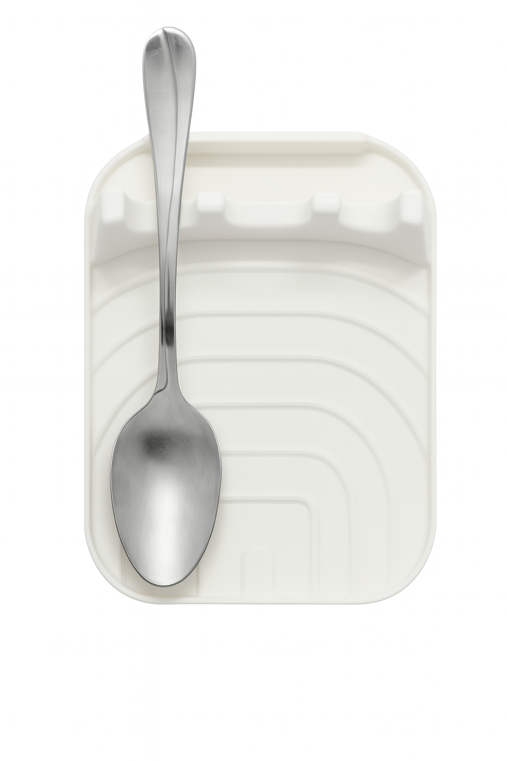 Utensil Rest with Drip Tray – Heat-Resistant Utensil Holder