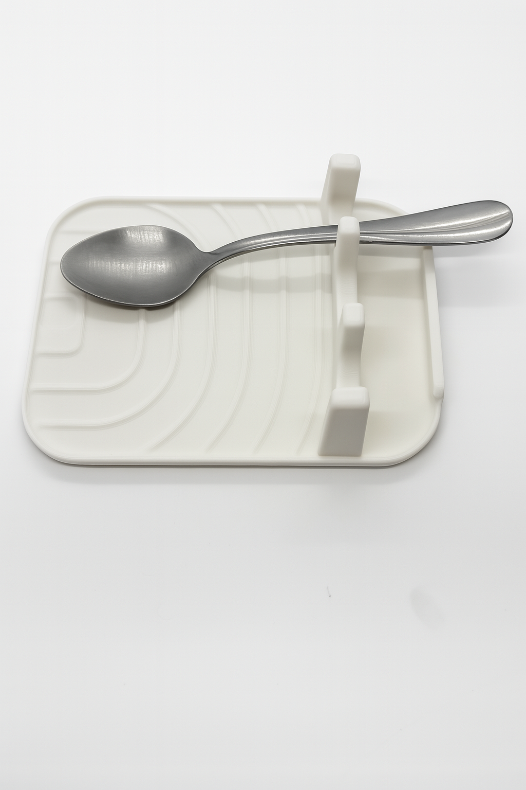 Utensil Rest with Drip Tray – Heat-Resistant Utensil Holder