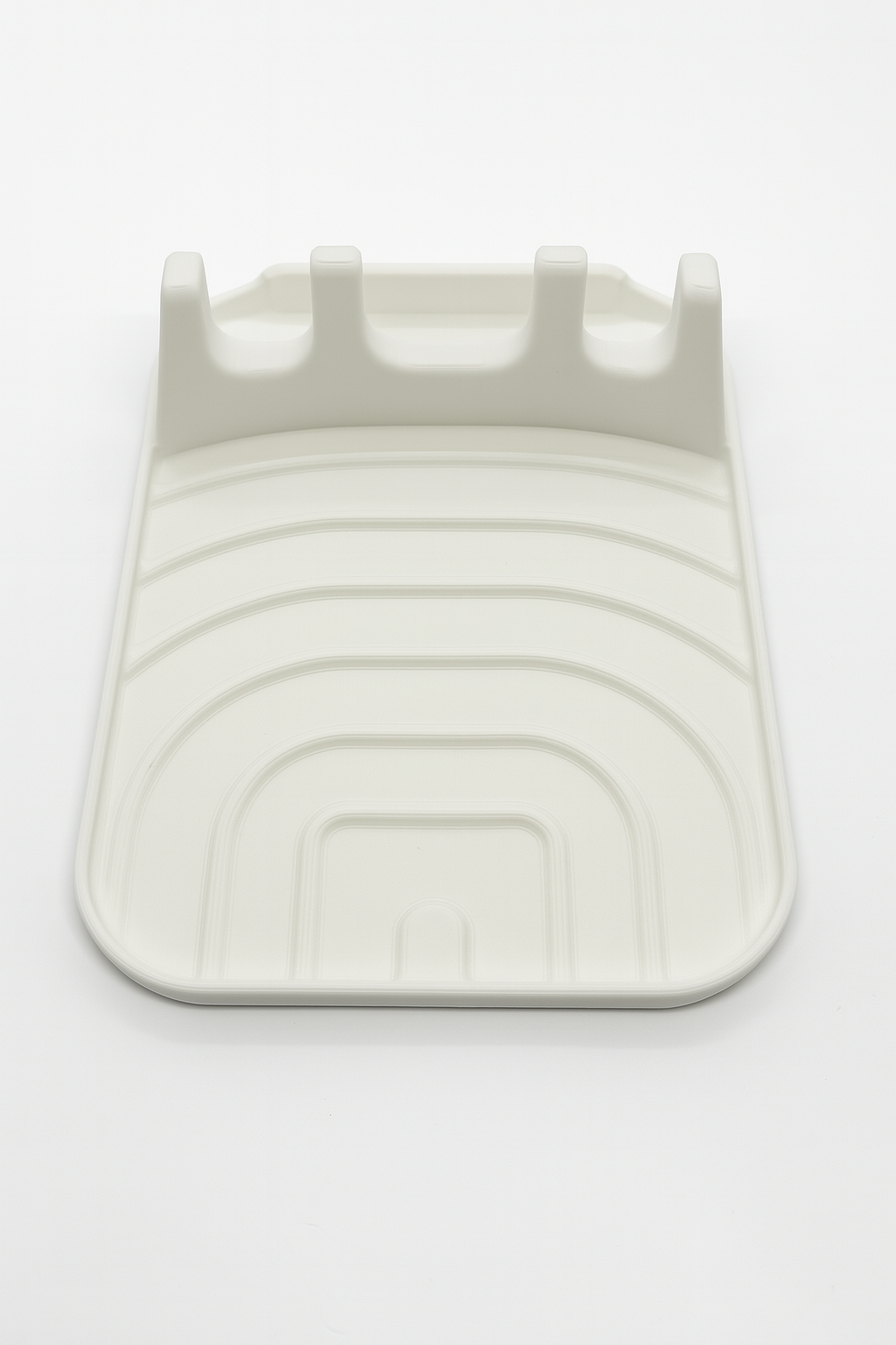 Utensil Rest with Drip Tray – Heat-Resistant Utensil Holder