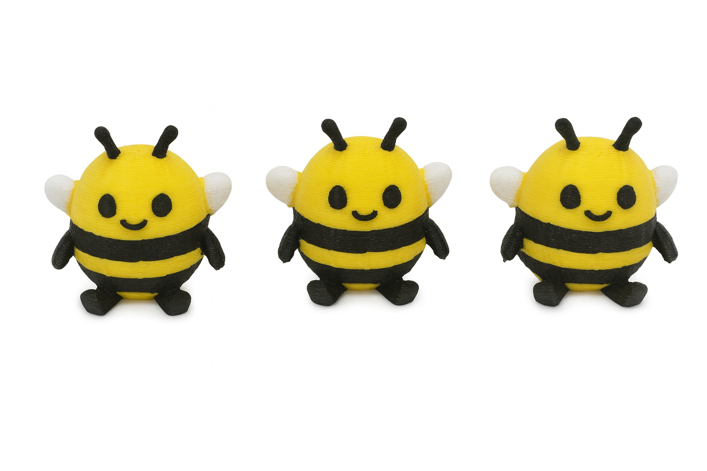 Cute Knitted Bumble Bee Plush – Bee Toy for Kids & Home Décor
