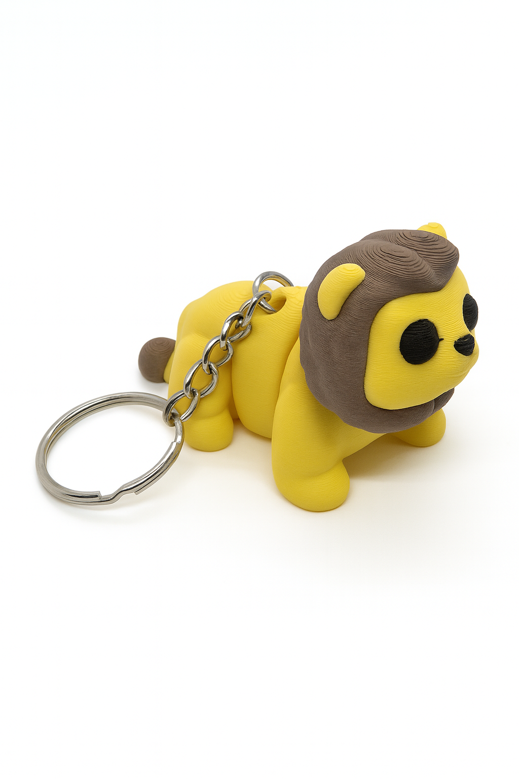 Articulated Lion Keychain