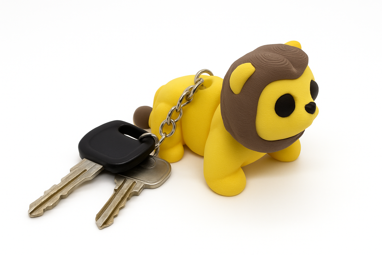Articulated Lion Keychain