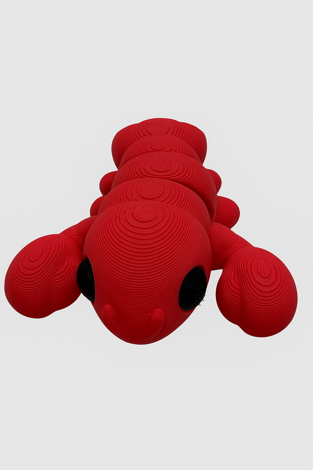 Articulated Red Lobster Toy – 3D Printed Flexible Sea Creature for Kids & Collectors