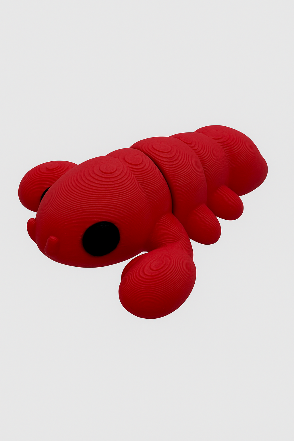 Articulated Red Lobster Toy – 3D Printed Flexible Sea Creature for Kids & Collectors