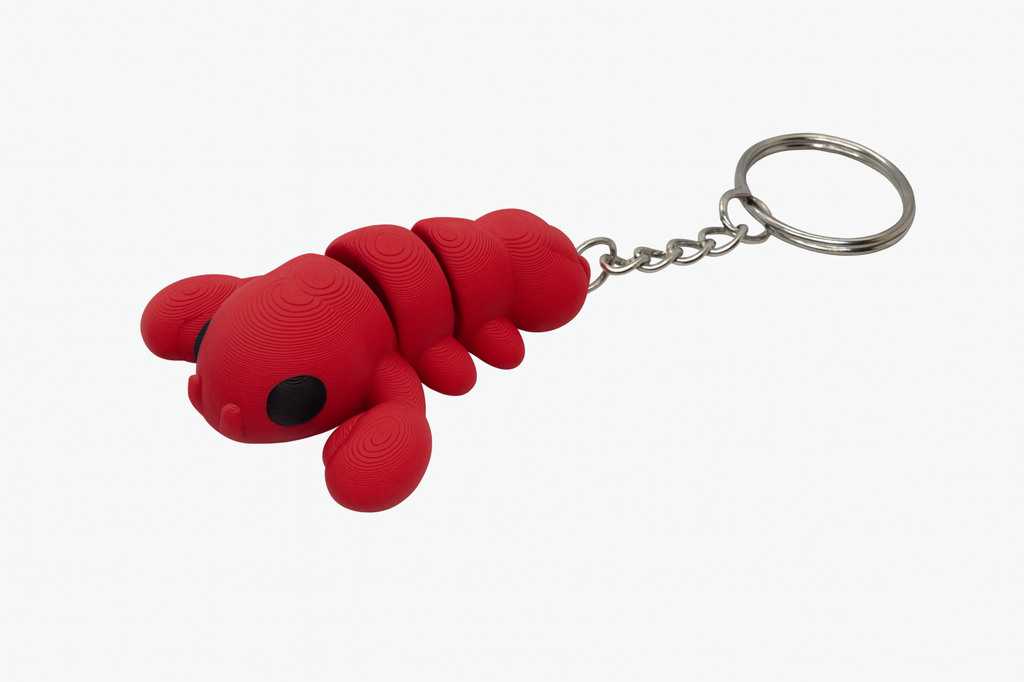 Articulated Red Lobster Keychain – 3D Printed Flexible Sea Creature for Kids & Collectors