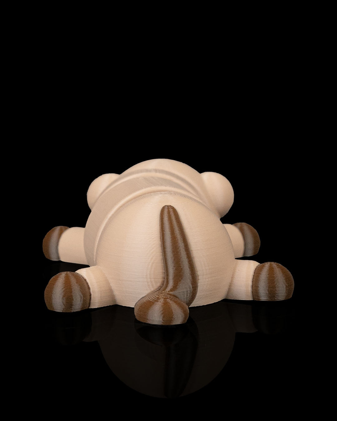 Cute Monkey Figurine – 3D Printed Animal Desk Toy/Collectible | Adorable Monkey Home Décor | Unique Gift for Animal Lovers