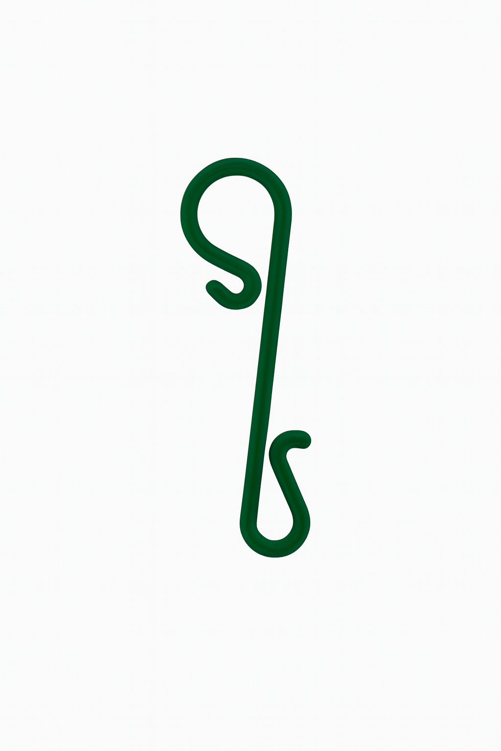 Durable Christmas Ornament Hooks – Green Hanging Clips for Holiday Tree Decorations (Set of 50)