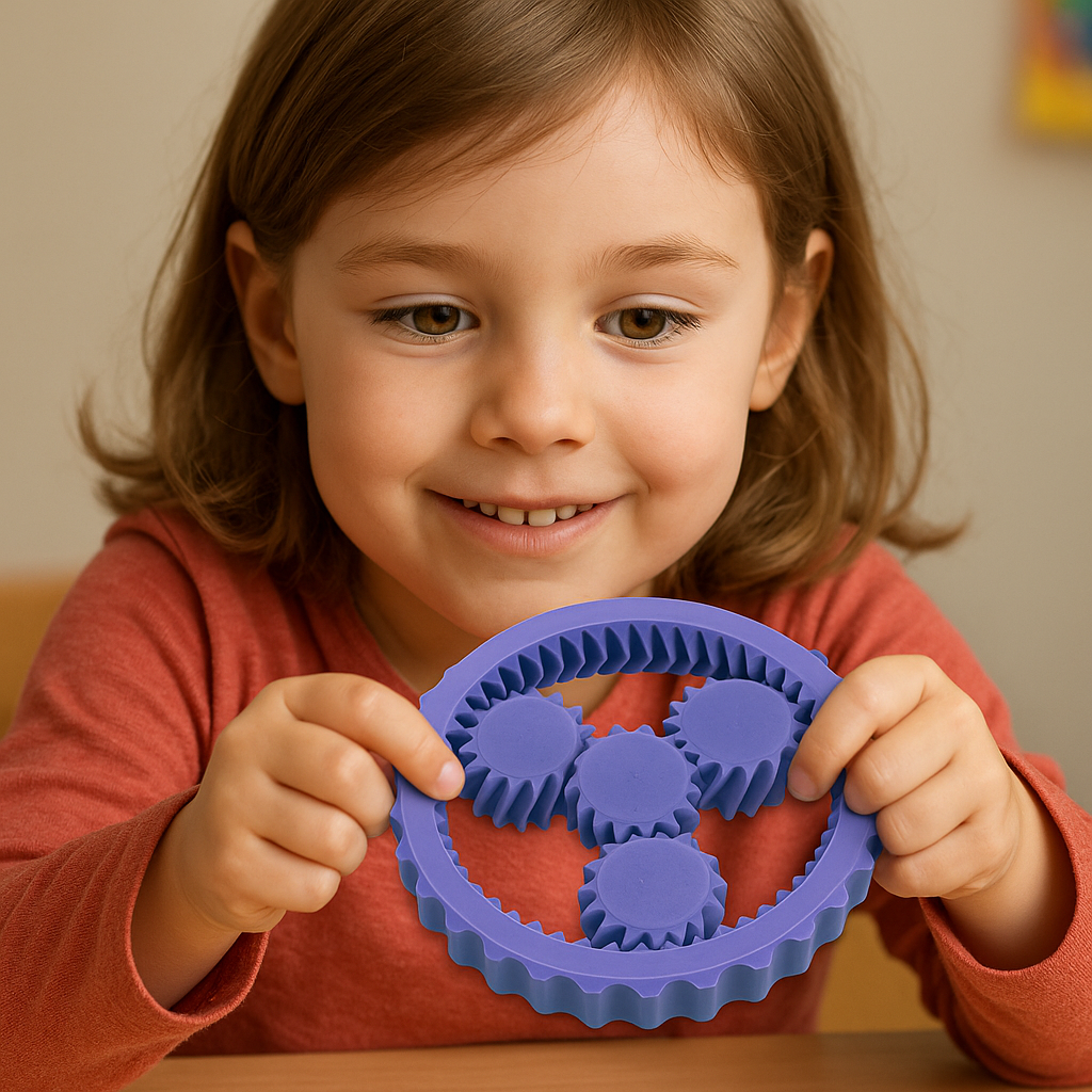 Planetary Gear Spinner – STEM Toy for Curious Kids & Fidget Fans