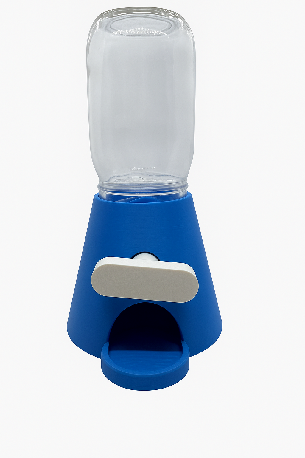 Candy Dispenser – Regular Mouth Mason Jar Treat Dispenser with Turn Lever