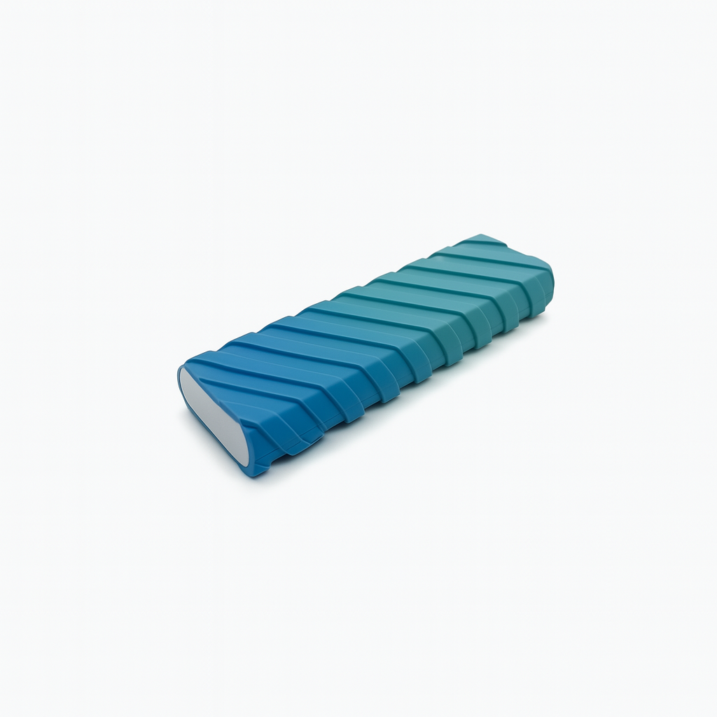 Ridge Texture Slim 3D Printed Pill Case