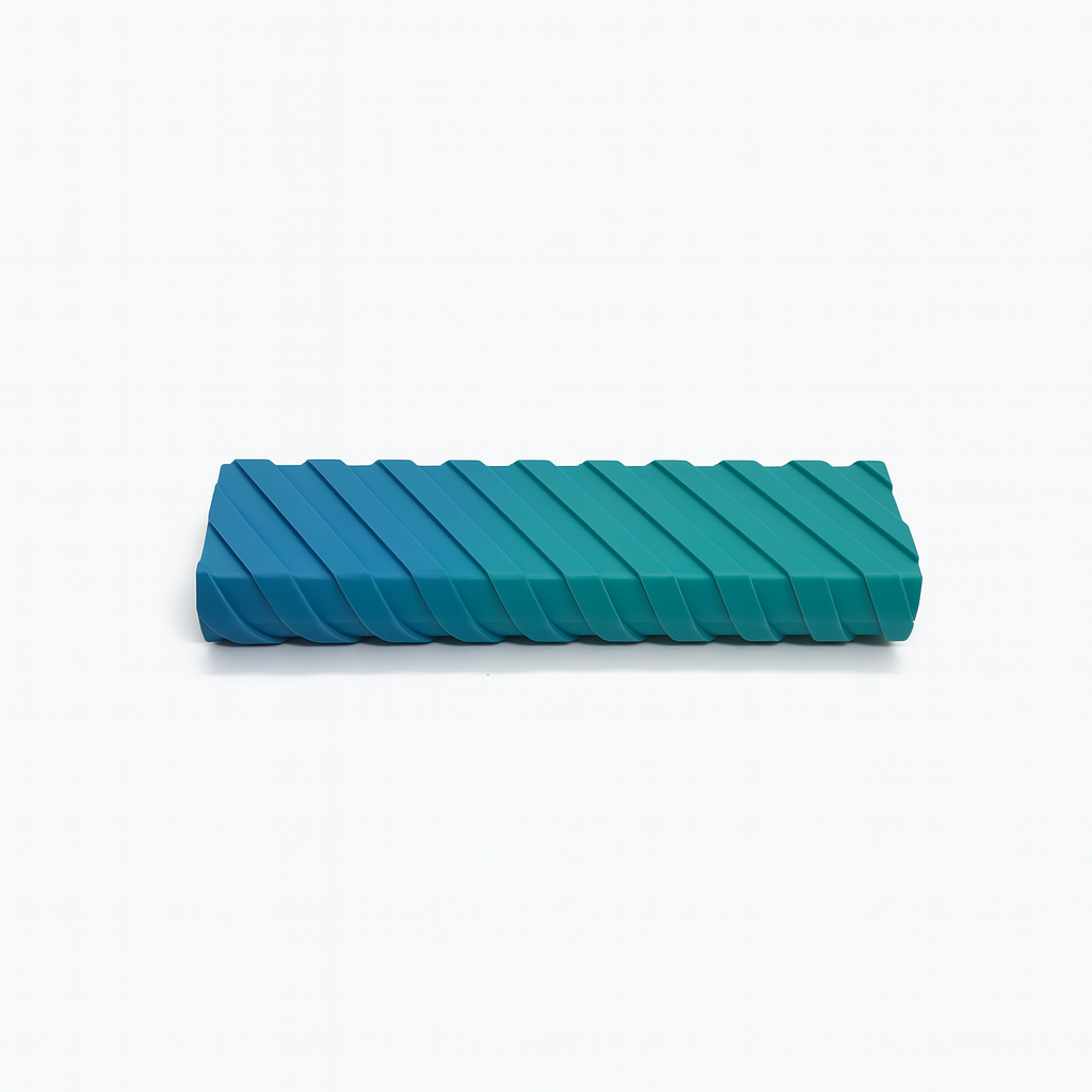 Ridge Texture Slim 3D Printed Pill Case