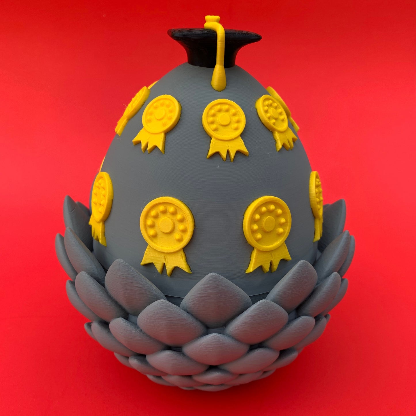 Graduation Dragon with Egg – Articulated Fantasy Figurine – Graduate Gift – Unique Dragon Lover Collectible