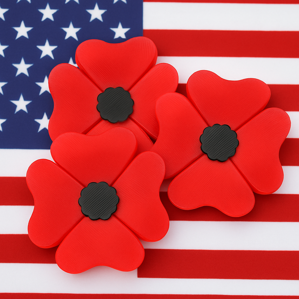 Wear Your Poppy Pin Daily
