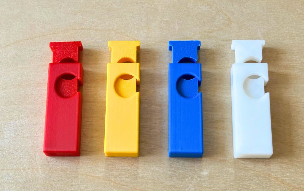 3D Printed Press-to-Seal Bag Clips: Colorful Kitchen Storage Solution for Food Freshness