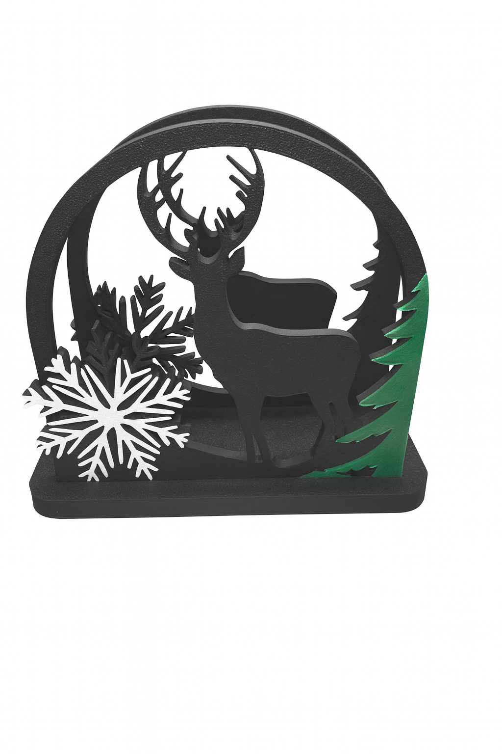 Reindeer Christmas Napkin Holder – Festive Holiday Table Decor