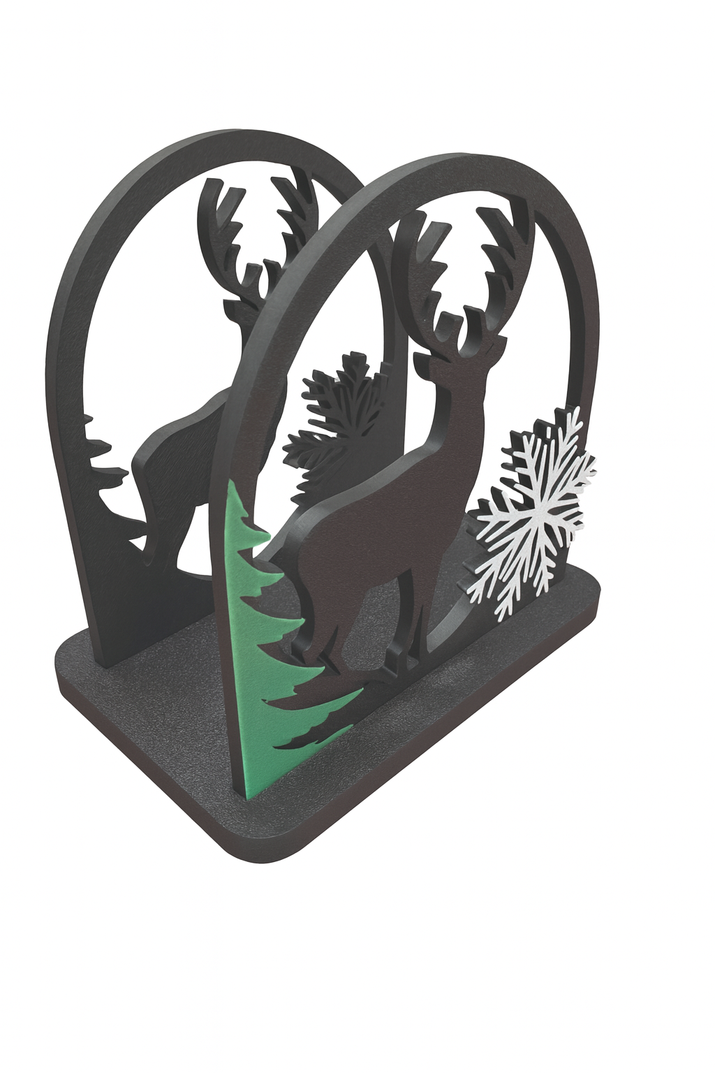 Reindeer Christmas Napkin Holder – Festive Holiday Table Decor