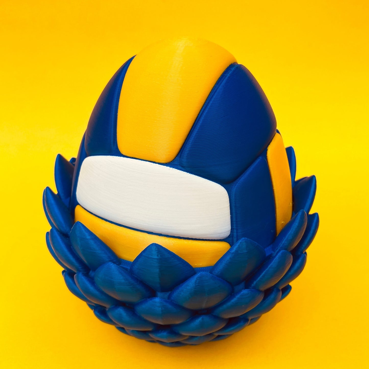 Volleyball Dragon with Egg – Articulated Fantasy Figurine – Sports Fan Collectible – Unique Dragon Lover Gift