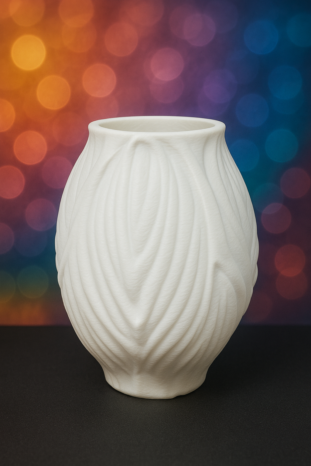 Patriotic Roses & Vase