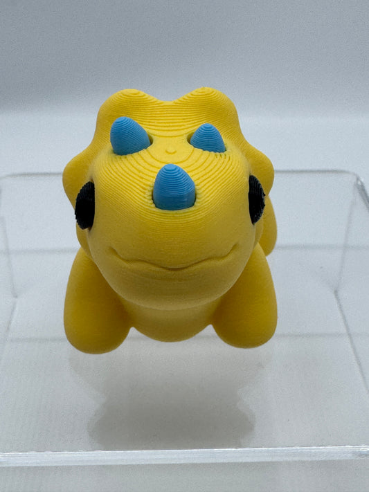 Articulated Baby Triceratops Toy