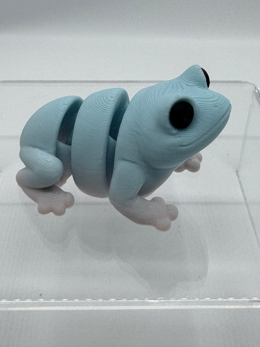 Articulated Plush Frog Toy: Flexible Jointed Collectible