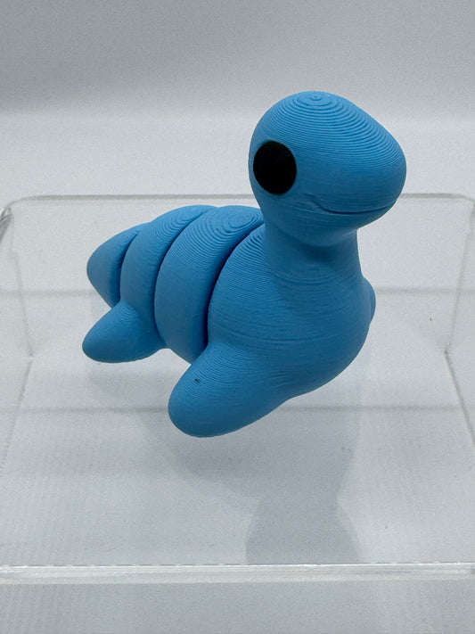 Articulated Baby Ness Figure: Movable Aquatic STEM Toy