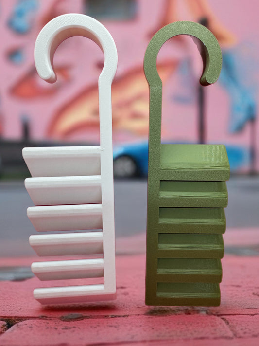 Over-the-Rod Closet Organizer: Belt, Jewelry, Scarf Hanger