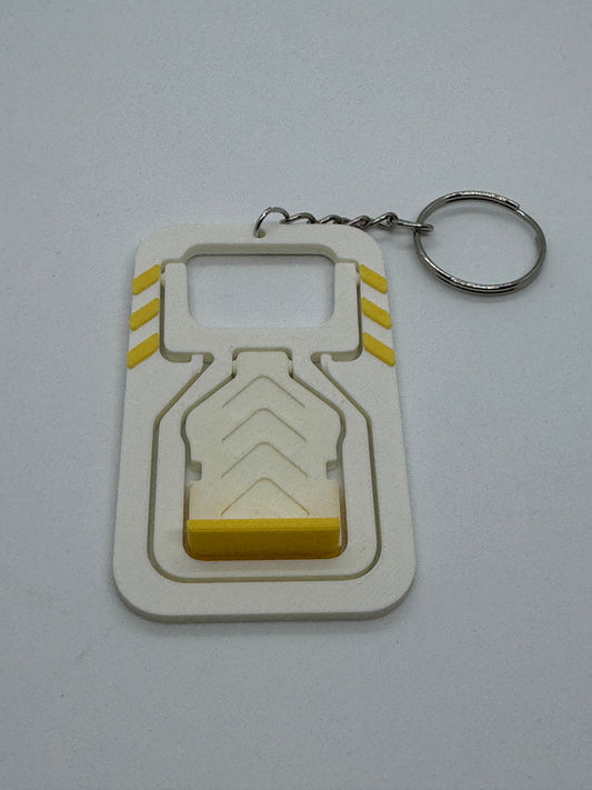 Compact Folding Phone Stand Keychain – Portable and Durable