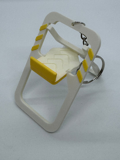 Compact Folding Phone Stand Keychain – Portable and Durable