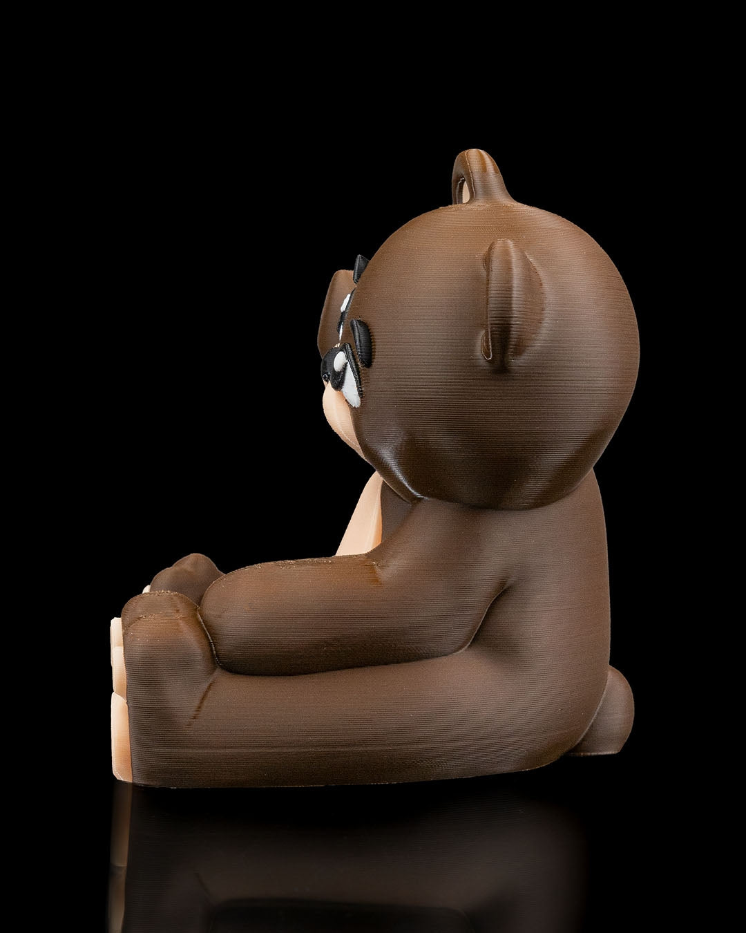 Bear Phone Holder – Cute 3D Printed Smartphone Stand – Woodland Animal Desk Decor – Kawaii Bear Figurine – Unique Phone Dock Gift