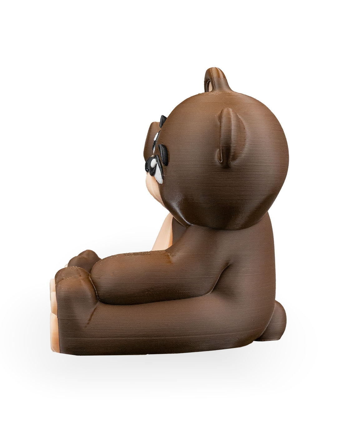 Bear Phone Holder – Cute 3D Printed Smartphone Stand – Woodland Animal Desk Decor – Kawaii Bear Figurine – Unique Phone Dock Gift