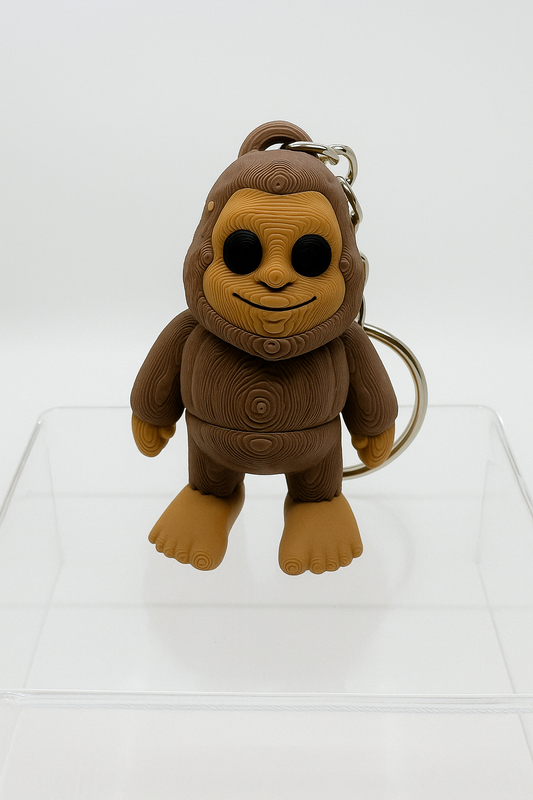 Articulated Big Foot Keychain